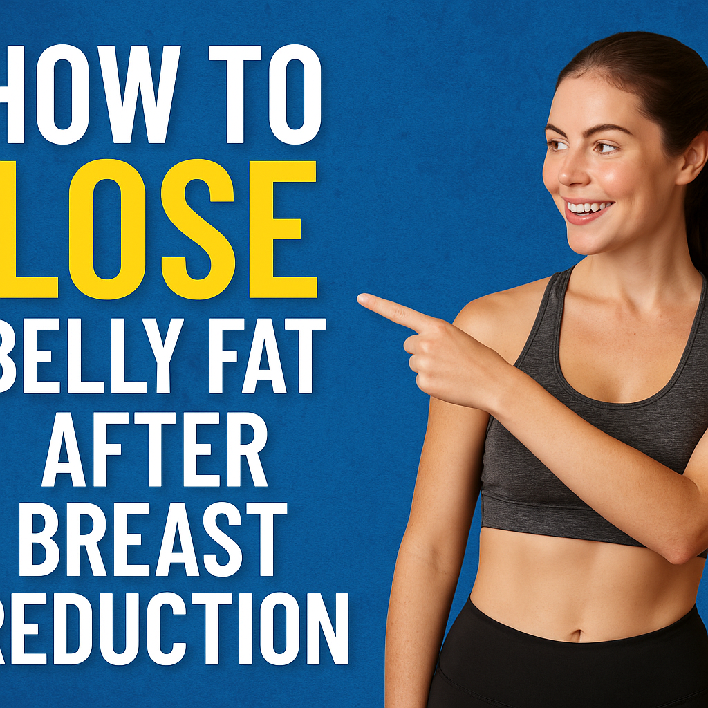 How to Lose Belly Fat after Breast Reduction