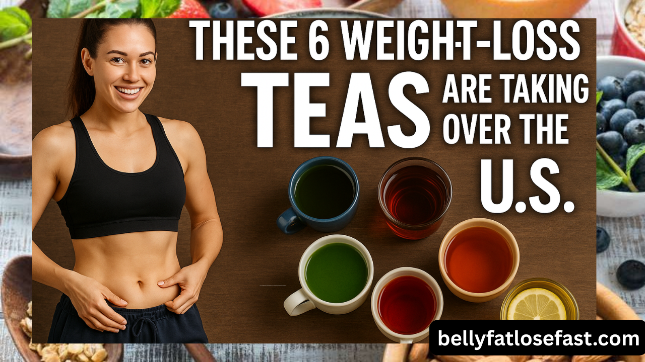 These 6 Belly Fat-Loss Teas Are Taking Over the U.S.